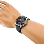 Casio MTP-1374L-1AV Black Dial Leather Belt Analog Men’s Watch - Image 4