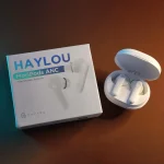 Haylou Moripods ANC TWS Bluetooth Earbud - White - Image 2