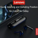 Lenovo TW60B TWS Bluetooth Earbud - Black - Image 3
