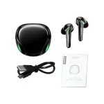 Lenovo XT92 TWS Bluetooth Earbuds - Black - Image 2