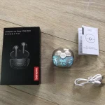 Lenovo XT95 Pro TWS Bluetooth Earbuds - Black - Image 2