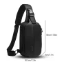 Crossbody Single Shoulder Black Bag