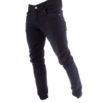 Slim-fit Stretchable Denim Jeans Pant For Men - Deep Black