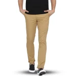Slim-Fit Chino Gabardine Pants - Khaki