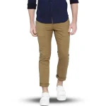 Slim-Fit Chino Gabardine Pants - Khaki