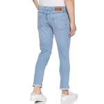 Slim-fit Stretchable Denim Jeans Pant For Men - Light Blue - Image 2