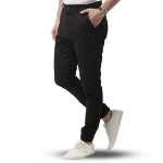 Slim-Fit Chino Gabardine Pants - Chocolate