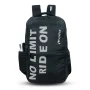 Ride On School College & Traveling Black Backpack by Espiral