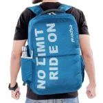 Ride On School College & Traveling Blue Backpack by Espiral - Image 2