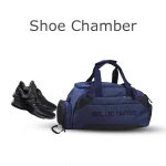 High Quality Water-Resistant 3-in-1 Travel and Gym Bag Blue - Image 3