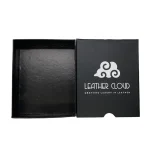 Crocodile bifold slim wallet Black - Image 3