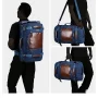 Witzman A2021 Travel & Hiking Backpack - Blue - Image 3