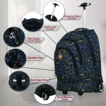 Kids School & Traveling Trolley Backpack by Espiral - Image 2