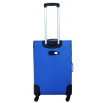 Espiral Solid Waterproof  Soft Travel Trolley Bag - Blue - Image 4