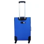 Espiral Solid Waterproof  Soft Travel Trolley Bag - Blue - Image 4