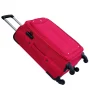 Espiral Solid Waterproof  Soft Travel Trolley Bag - Maroon - Image 4