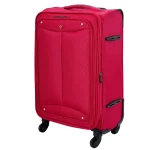 Espiral Solid Waterproof  Soft Travel Trolley Bag - Maroon - Image 5