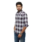 Casual Full Sleeve Check Shirt for Men