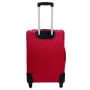 Espiral Solid Waterproof  Soft Travel Trolley Bag - Maroon - Image 3