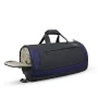 Travel Bag with Large Capacity Duffel and Shoulder Backpack- Blue - Image 4