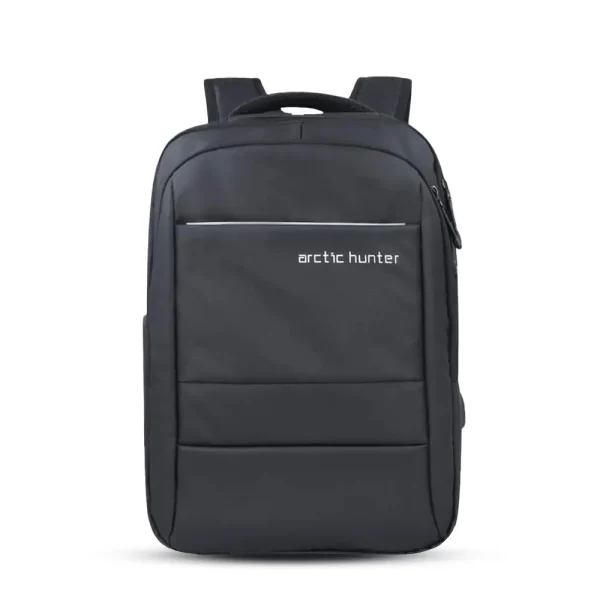 Office Going Black Laptop Backpack