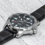 Casio MTP-VD01L-1EVUDF Black Dial Leather Belt Analog Men’s Watch - Image 2