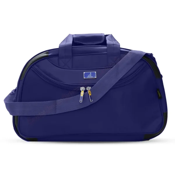 Large Capacity Traveling Duffel Bag - Navy Blue