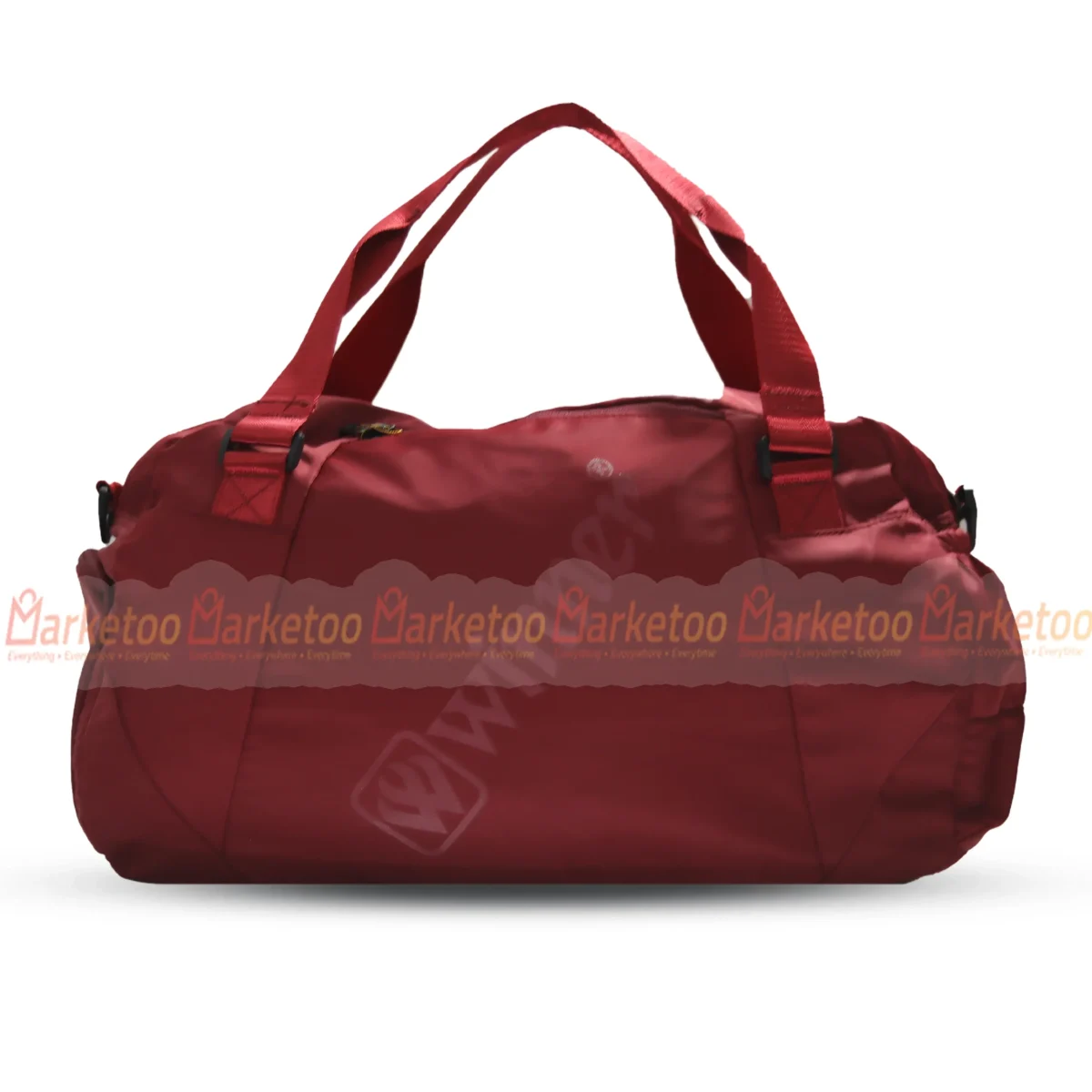 Large Capacity Premium Gym & Traveling Duffel Bag - Maroon - Image 1