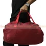 Large Capacity Premium Gym & Traveling Duffel Bag - Maroon - Image 2
