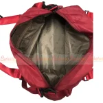 Large Capacity Premium Gym & Traveling Duffel Bag - Maroon - Image 4
