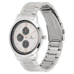TITAN 1769SM02 Luxurious White Dial and Metal Strap Analog Men’s Watch - Image 2