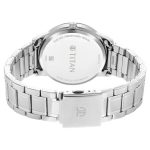 TITAN 1806SM02 Luxurious Black Dial and Metal Strap Analog Men’s Watch - Image 3