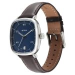 TITAN 1885SL03 Luxurious Blue Dial Brown Leather Belt Analog Men’s Watch - Image 2