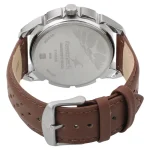 FASTRACK 3124SL06 Ultimate Gray Dial Brown Leather Belt Analog Men’s Watch - Image 3