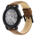 FASTRACK 3246NL01 Ultimate Gray Dial Brown Leather Belt Analog Men’s Watch - Image 3