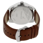 FASTRACK 3123SL03 Ultimate Black Dial Brown Leather Belt Analog Men’s Watch - Image 3