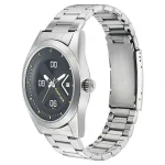 FASTRACK 3218SM02 Ultimate Black Dial Metal Strap Analog Men’s Watch - Image 2