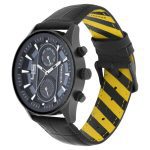 FASTRACK 3224NL01 Ultimate Black Dial Black Leather Belt Analog Men’s Watch - Image 2