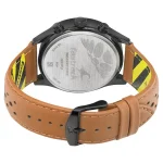 FASTRACK 3224NL02 Ultimate Black Dial Brown Leather Belt Analog Men’s Watch - Image 3