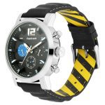 FASTRACK 3227SL01 Ultimate Black Dial Black Leather Belt Analog Men’s Watch - Image 2