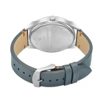 FASTRACK 3308KL02 Ultimate White Dial Gray Leather Belt Analog Men’s Watch - Image 3