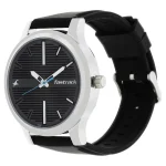 FASTRACK NP38051SP01 Ultimate Black Dial Black silicon Belt Analog Men’s Watch - Image 2