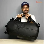 Large Capacity Travel & Gym Bag - Black