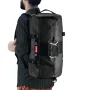 Ultimate Travel Companion: Premium Duffel Bag with Multiple Carry Options and Shoe Compartment - Black - Image 2