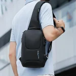 Crossbody Single Shoulder Black Bag - Image 2