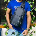 Crossbody Single Shoulder Black Bag - Image 3
