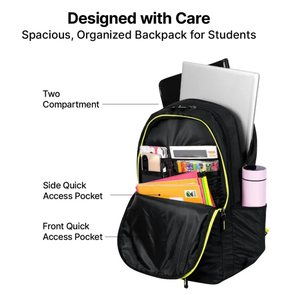 Stylish Water Resistant Laptop & Travel Backpack By Espiral Marketoo