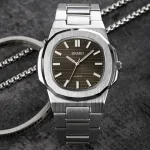 Skmei 1794SB Black Dial Stainless Steel Strap Analog Men’s Watch - Image 3