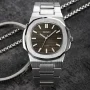 Skmei 1794SB Black Dial Stainless Steel Strap Analog Men’s Watch - Image 3