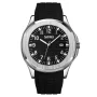Skmei 9286BL Black Dial Black Silicon Strap Analog Men’s Watch